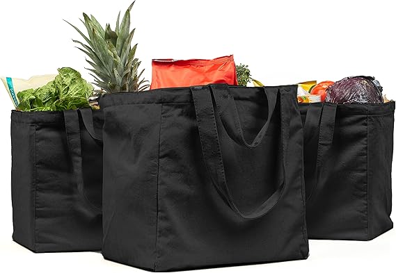 Canvas Grocery Bag 3pc XL