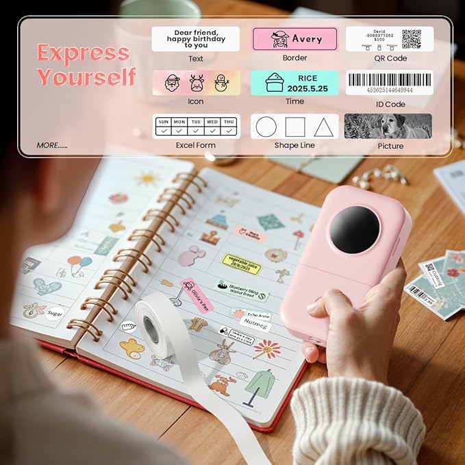 Portable Handheld Label Maker Machine