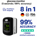 Non-Invasive Blood Glucose Monitor — 5-Second Readout | - 99% Accuracy 8-1
