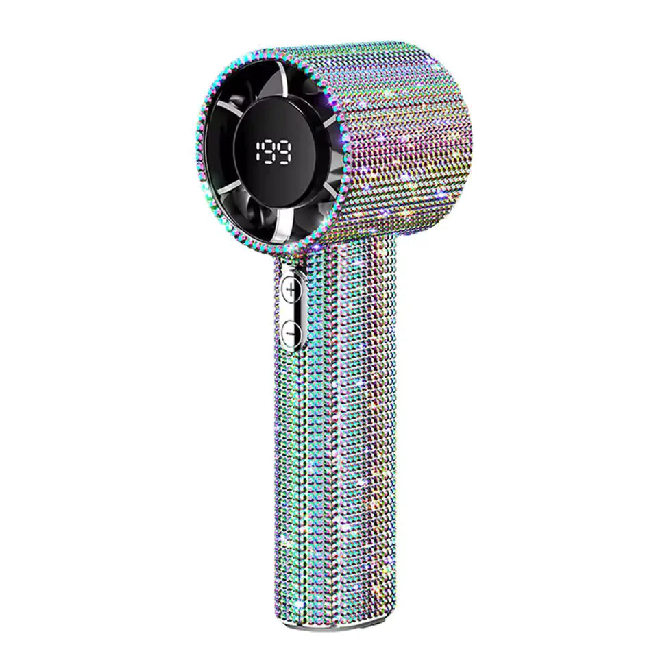 Diamond Breeze Handheld Fan